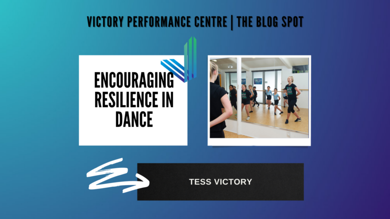 Tess Victory in her dance studio with students